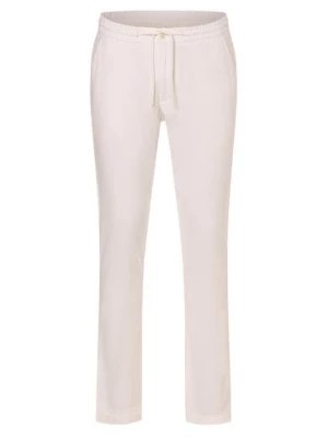 Zdjęcie produktu Finshley & Harding London Spodnie z zawartością lnu - Cox Mężczyźni len biały jednolity,