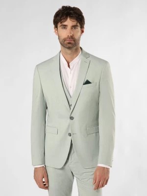 Zdjęcie produktu Finshley & Harding Męska kurtka modułowa - Oakland Mężczyźni Slim Fit zielony marmurkowy,