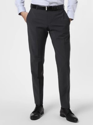 Zdjęcie produktu Finshley & Harding Męskie spodnie od garnituru modułowego Mężczyźni Modern Fit szary jednolity,