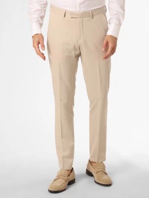 Zdjęcie produktu Finshley & Harding Męskie spodnie od garnituru modułowego Mężczyźni Slim Fit beżowy marmurkowy,