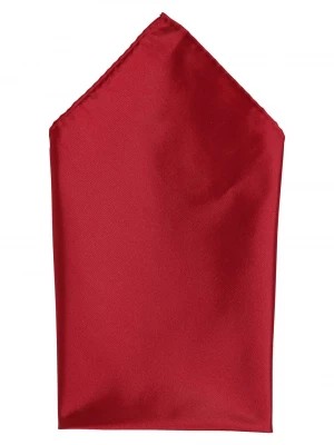 Zdjęcie produktu Finshley & Harding Poszetka jedwabna męska Mężczyźni Jedwab czerwony jednolity,