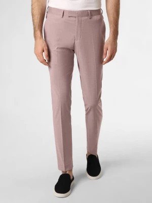 Zdjęcie produktu Finshley & Harding Spodnie - Kalifornia Mężczyźni Slim Fit lila marmurkowy,