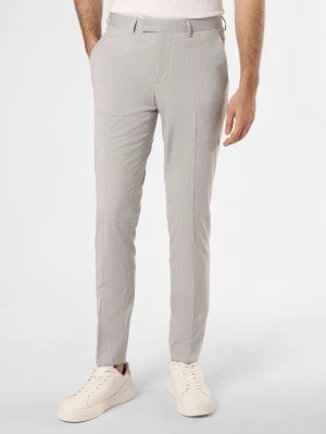 Zdjęcie produktu Finshley & Harding Spodnie - Kalifornia Mężczyźni Slim Fit szary marmurkowy,