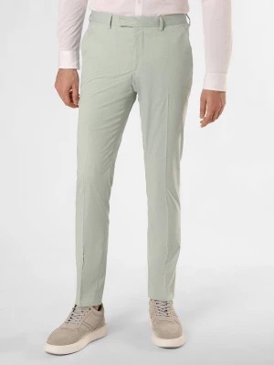 Zdjęcie produktu Finshley & Harding Spodnie - Kalifornia Mężczyźni Slim Fit zielony marmurkowy,
