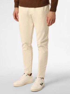 Zdjęcie produktu Finshley & Harding Spodnie Mężczyźni Bawełna biały jednolity,