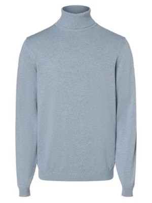 Zdjęcie produktu Finshley & Harding Sweter z dodatkiem kaszmiru Mężczyźni Bawełna niebieski marmurkowy,
