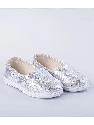 Zdjęcie produktu First Step Slippersy "Mermaid" w kolorze srebrnym rozmiar: 22