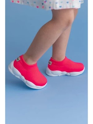 Zdjęcie produktu First Step Slippersy "Ultra Light" w kolorze różowym rozmiar: 24