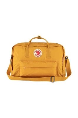 Zdjęcie produktu Fjallraven plecak F23802.160 Kanken Weekender kolor żółty duży gładki