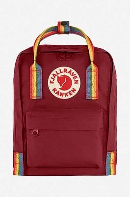 Zdjęcie produktu Fjallraven plecak Kånken Rainbow Mini kolor czerwony mały gładki F23621.326.907