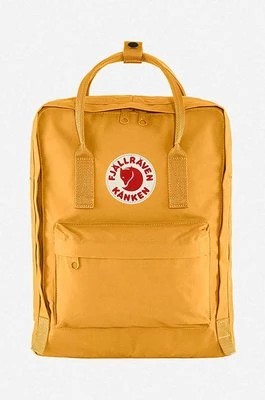 Zdjęcie produktu Fjallraven plecak Kanken kolor żółty duży z aplikacją F23510.160-160