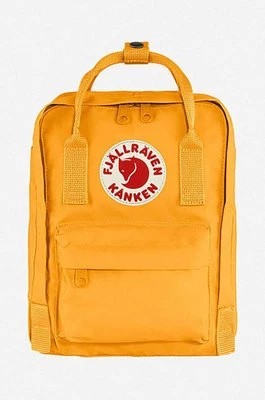 Zdjęcie produktu Fjallraven plecak Kanken Mini kolor żółty mały z aplikacją F23561.141-141