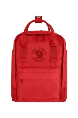 Zdjęcie produktu Fjallraven plecak Re-Kanken Mini kolor czerwony mały z aplikacją F23549