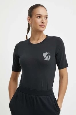 Zdjęcie produktu Fjallraven t-shirt bawełniany Fjallraven x Specialized damski kolor czarny F22036