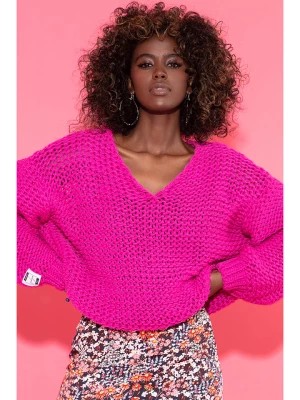 Zdjęcie produktu fobya Sweter w kolorze różowym rozmiar: 40-42