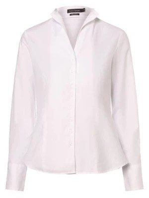Zdjęcie produktu Franco Callegari Bluzka damska Kobiety Regular Fit Bawełna biały wzorzysty,
