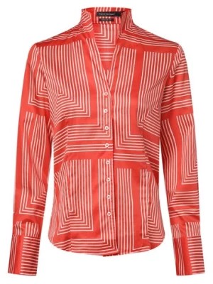 Zdjęcie produktu Franco Callegari Bluzka damska Kobiety Regular Fit Bawełna czerwony wzorzysty,