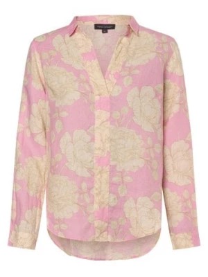 Zdjęcie produktu Franco Callegari Damska bluzka lniana Kobiety len beżowy|różowy wzorzysty,