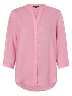 Zdjęcie produktu Franco Callegari Damska bluzka lniana Kobiety len różowy jednolity,