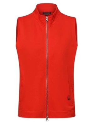 Zdjęcie produktu Franco Callegari Damska kamizelka dresowa Kobiety Bawełna czerwony jednolity,