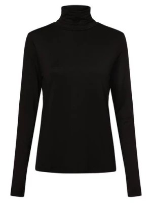 Zdjęcie produktu Franco Callegari Damska koszulka z długim rękawem Kobiety wiskoza czarny jednolity,