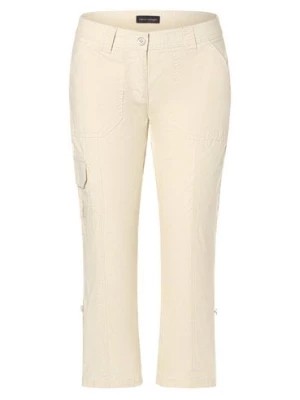 Zdjęcie produktu Franco Callegari Spodnie Kobiety Bawełna beżowy|biały jednolity,