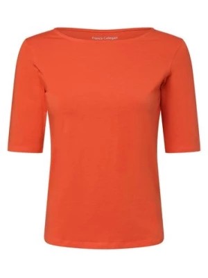 Zdjęcie produktu Franco Callegari T-shirt damski Kobiety Dżersej pomarańczowy jednolity,