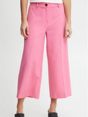 Zdjęcie produktu Fransa Spodnie materiałowe 20611915 Różowy Regular Fit