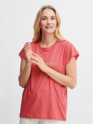 Zdjęcie produktu Fransa T-Shirt 20612027 Różowy Regular Fit