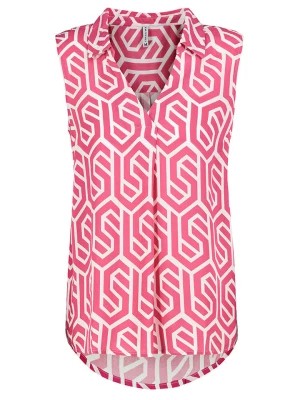Zdjęcie produktu Fresh Made Bluzka w kolorze różowo-białym rozmiar: M