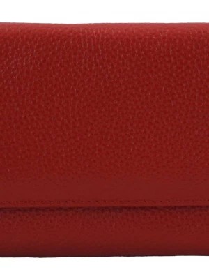 Zdjęcie produktu Funkcjonalny portfel damski - Czerwony Merg