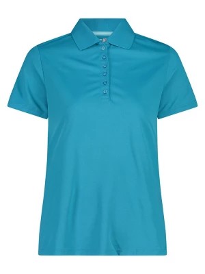 Zdjęcie produktu CMP Koszulka funkcyjna polo w kolorze błękitnym rozmiar: 34