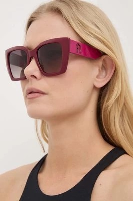 Zdjęcie produktu Furla okulary przeciwsłoneczne damskie kolor bordowy SFU710_5409PN