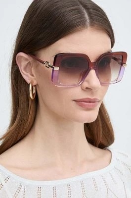 Zdjęcie produktu Furla okulary przeciwsłoneczne damskie kolor fioletowy SFU712_5406B1