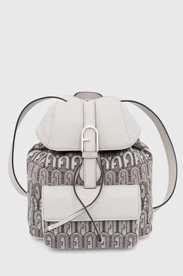 Zdjęcie produktu Furla plecak damski kolor szary mały wzorzysty