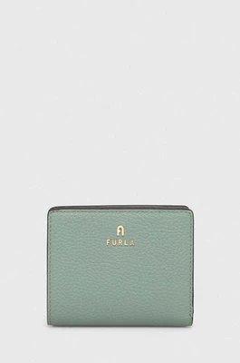 Zdjęcie produktu Furla portfel skórzany damski kolor zielony