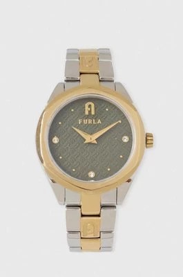 Zdjęcie produktu Furla zegarek damski kolor złoty