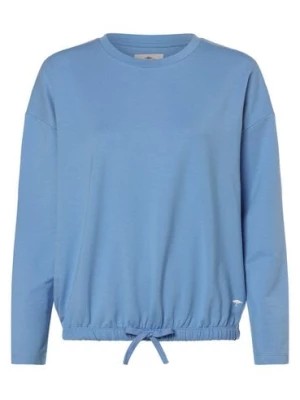 Zdjęcie produktu Fynch-Hatton Damska bluza nierozpinana Kobiety Bawełna niebieski jednolity,