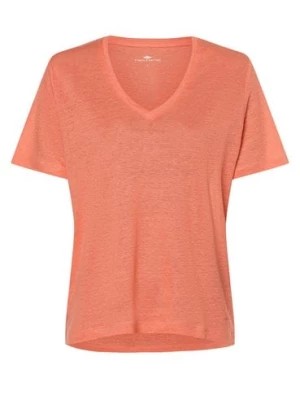 Zdjęcie produktu Fynch-Hatton Damska koszula lniana Kobiety len pomarańczowy jednolity,