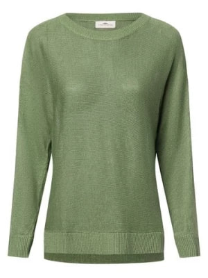 Zdjęcie produktu Fynch-Hatton Damski sweter lniany Kobiety len zielony jednolity,