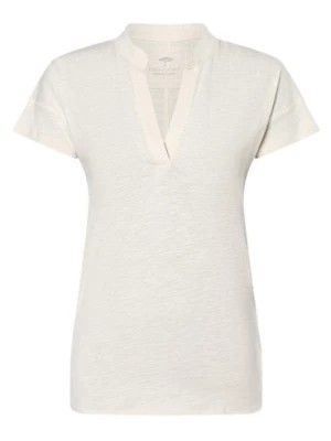 Zdjęcie produktu Fynch-Hatton T-shirt damski Kobiety Bawełna biały jednolity,