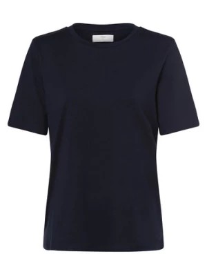 Zdjęcie produktu Fynch-Hatton T-shirt damski Kobiety Bawełna niebieski jednolity,