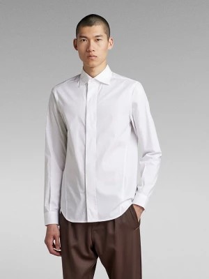 Zdjęcie produktu G-Star Koszula - Super Slim fit - w kolorze białym rozmiar: L