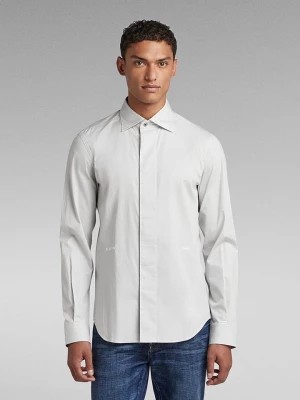 Zdjęcie produktu G-Star Koszula - Super Slim fit - w kolorze jasnoszarym rozmiar: L