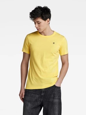 Zdjęcie produktu G-Star Koszulka "Daplin" w kolorze żółtym rozmiar: S