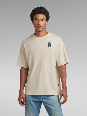 Zdjęcie produktu G-Star Koszulka w kolorze kremowym rozmiar: XL