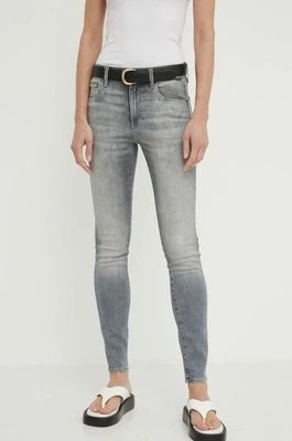 Zdjęcie produktu G-Star Raw jeansy 3301 damskie kolor szary