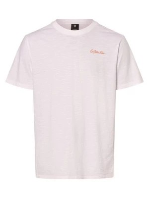 Zdjęcie produktu G-Star RAW Koszulka męska Mężczyźni Bawełna biały nadruk,