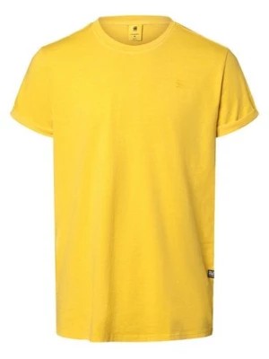 Zdjęcie produktu G-Star RAW Koszulka męska Mężczyźni Bawełna żółty jednolity,