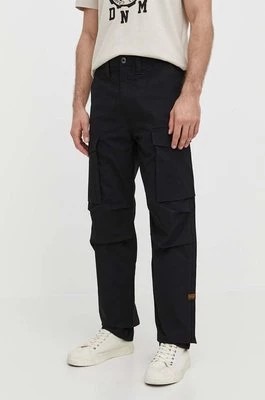 Zdjęcie produktu G-Star Raw spodnie bawełniane kolor czarny proste